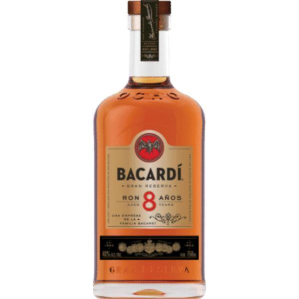 12 x Bacardi 8  700Ml