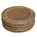 Plantation Plate Charger X 6