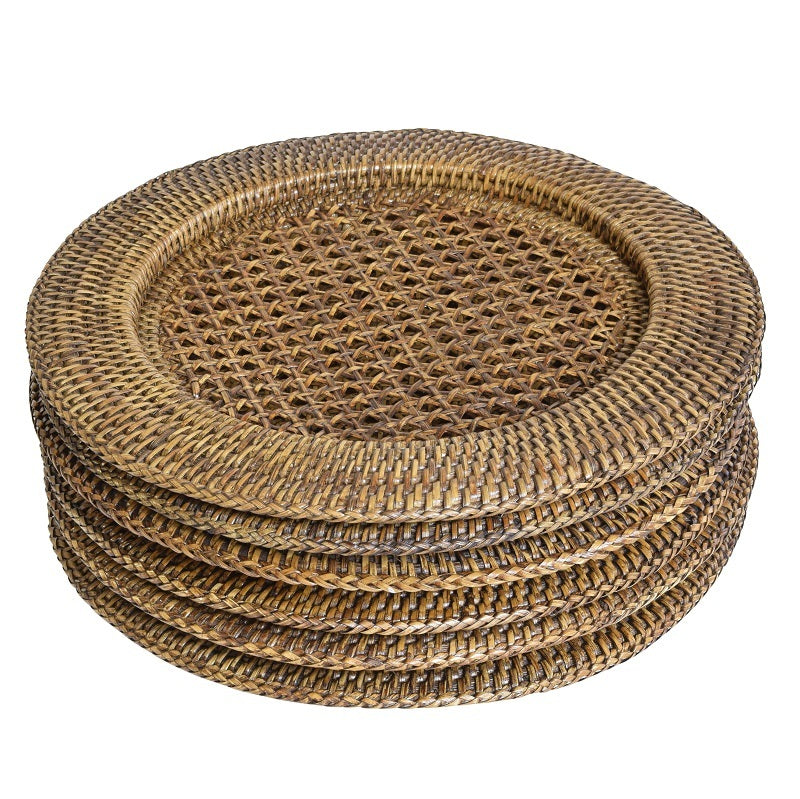 Plantation Plate Charger X 6