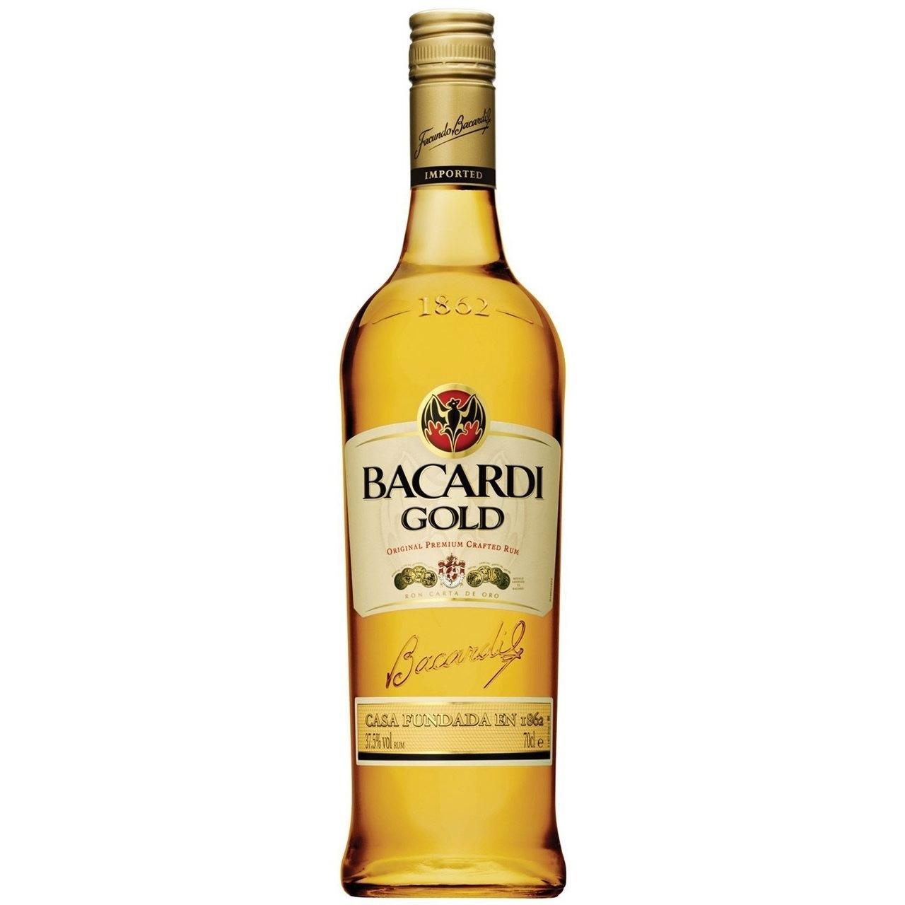 12 x Bacardi Gold Oro 700Ml