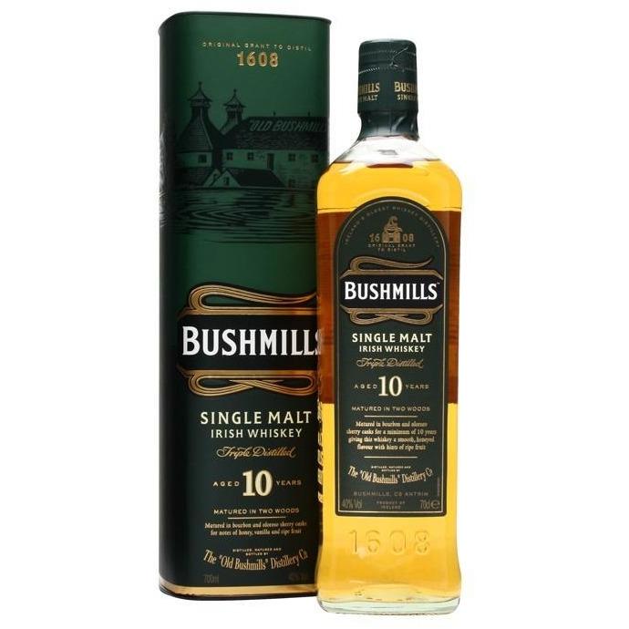 6 x Bushmills Irish 10 Yo 700Ml