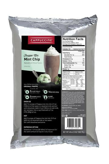 6 X Cappuccine Mint Chip Powder Mix 1Kg