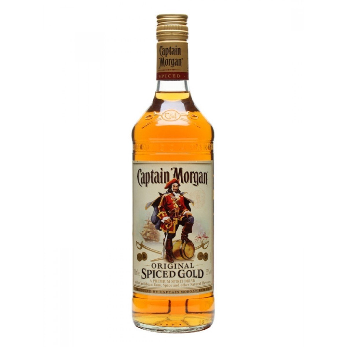 6 x Captain Morgan Spiced Rum 700Ml