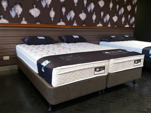 Sealy King Size Mattress- Choose Sealy Firm, Plush Or Medium Mattress. Base Is Optional