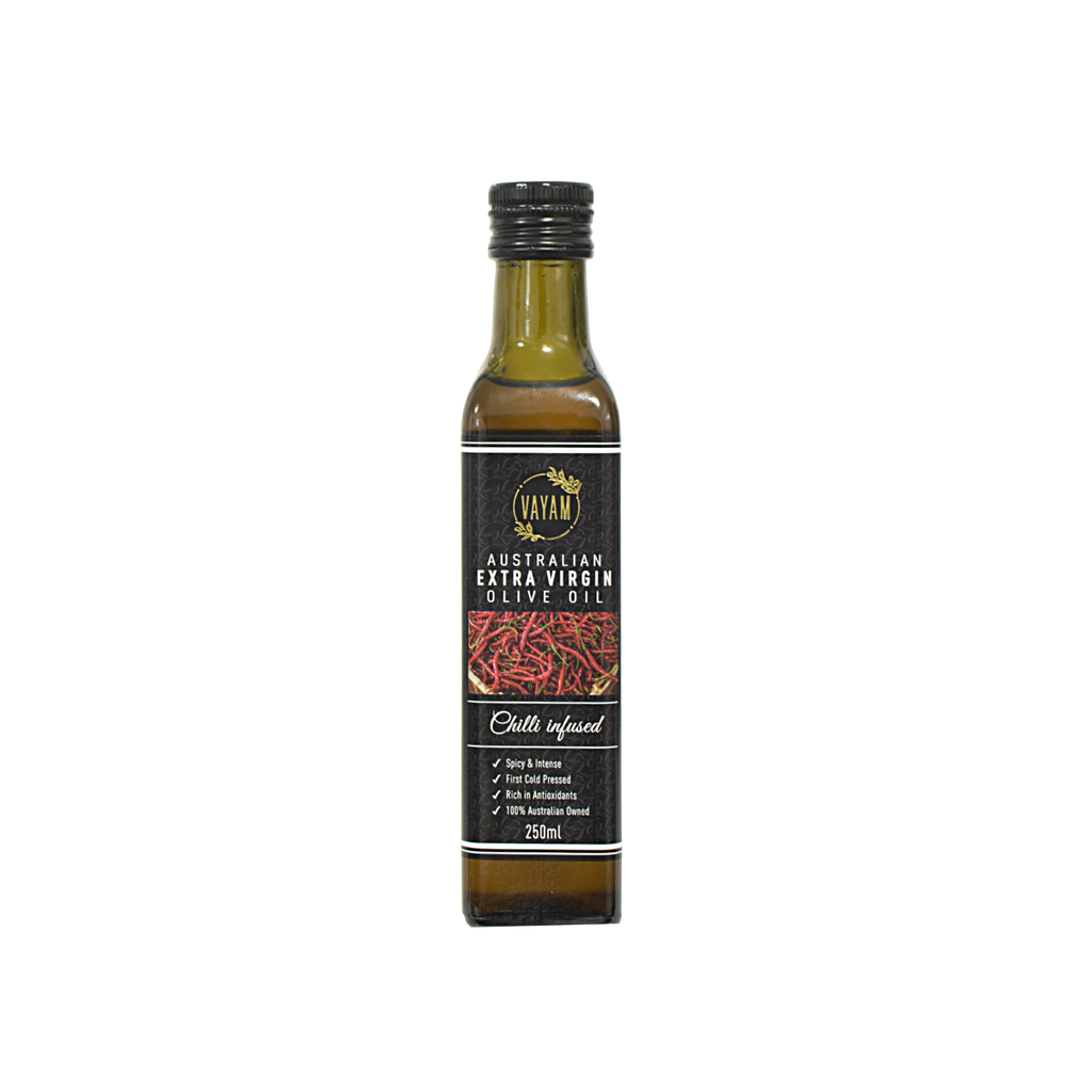 Vayam Chilli Infused Australian Extra Virgin Olive Oil 250mL