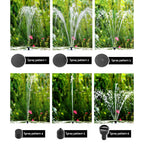 Solar Powered Pond Pump Outdoor Waterfall Bird Bath Fountains Kits 9.7 FT