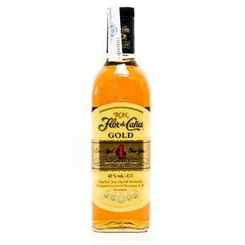 12 x Flor De Cana 4 Yo Gold 700Ml
