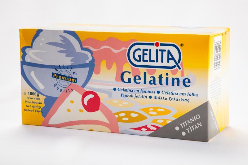 Gelatine Sheets Titanium 1Kg