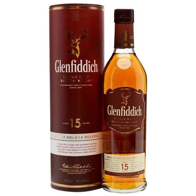 6 x Glenfiddich Malt 15 Yo 700Ml