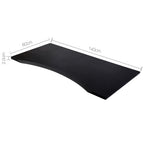 Motorised Height Adjustable Standing Desk - Black