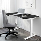 Motorised Height Adjustable Standing Desk - Black