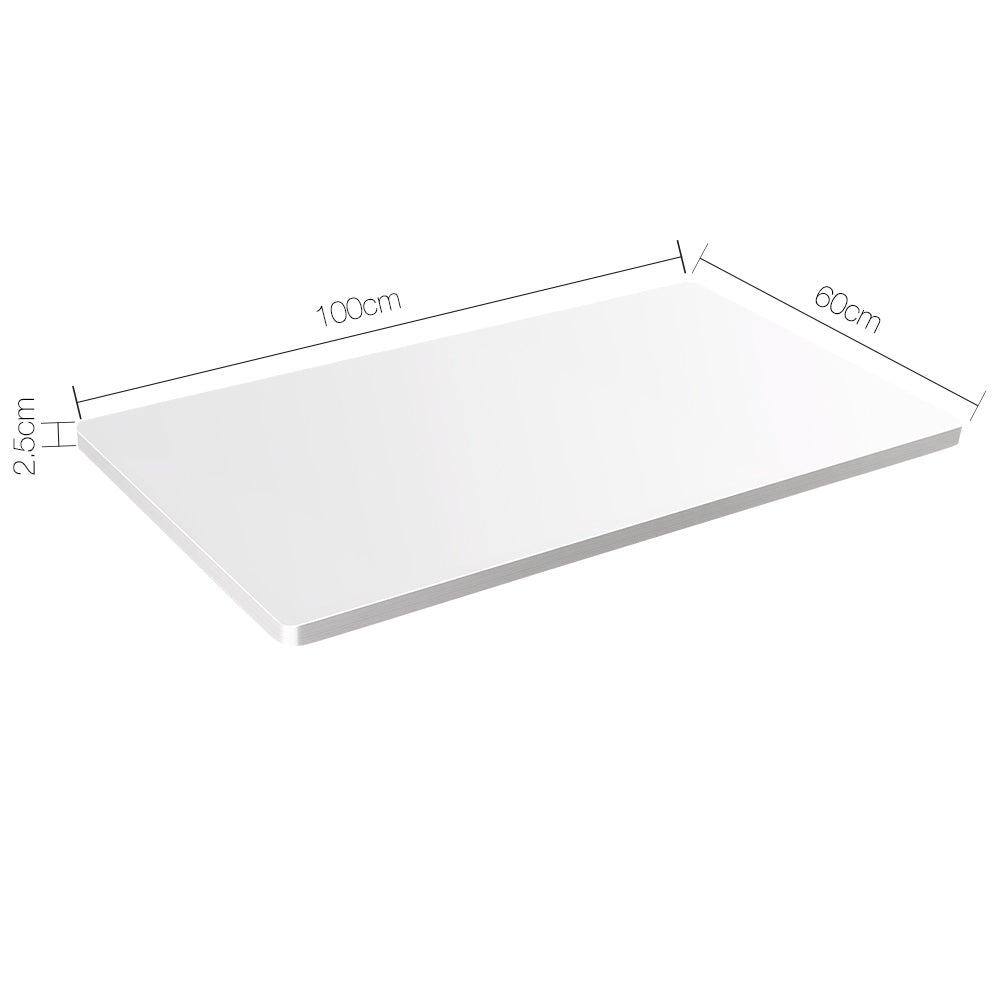 Motorised Height Adjustable Standing Desk - White