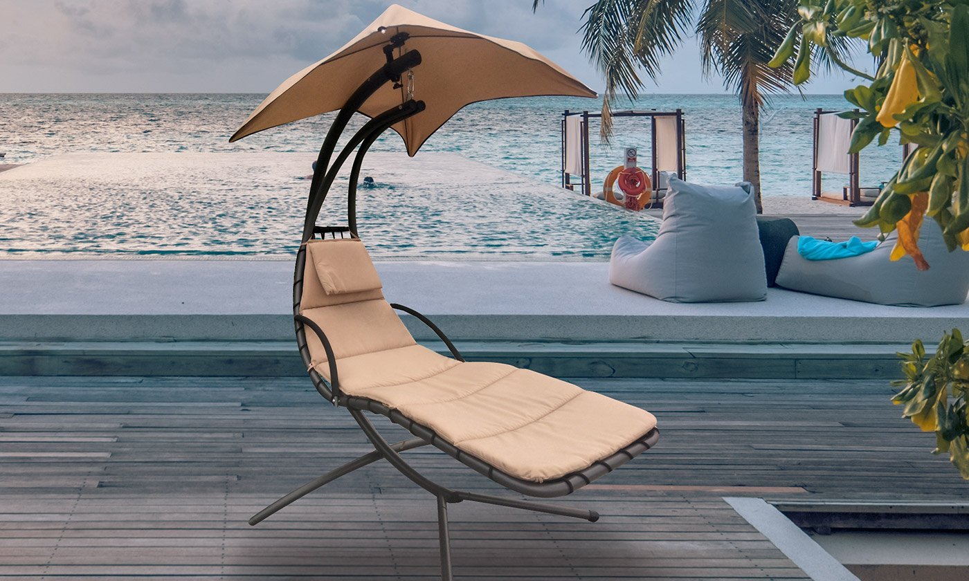 Arcadia Furniture Hammock Swing Chair - Beige