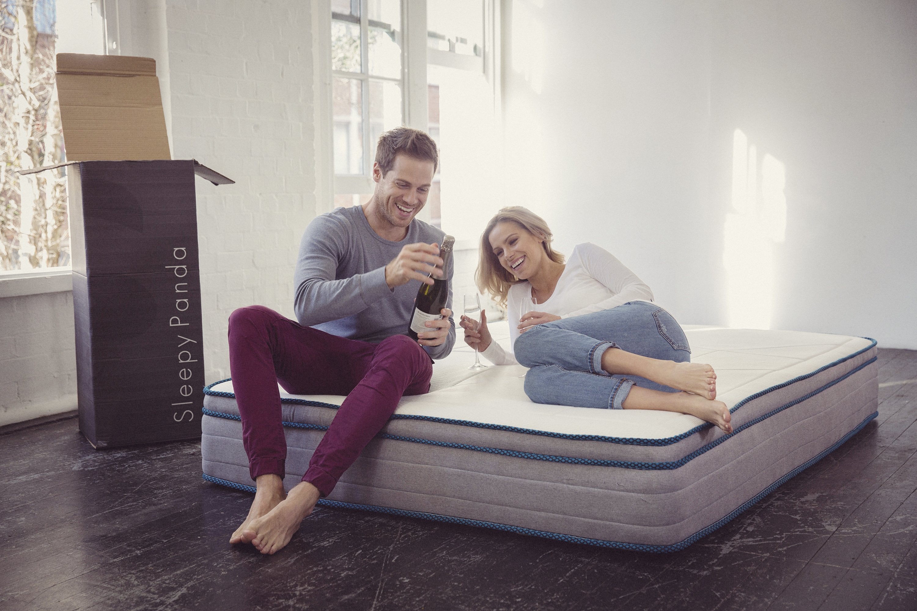 Sleepy Panda 5-Zone Pocket Spring Mattress - Various Sizes
