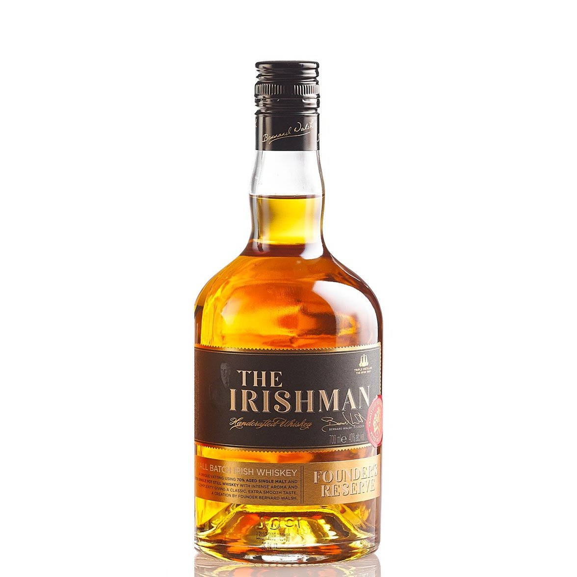 12 x The Irishmans Founder'S Reserve Small Batch 700Ml