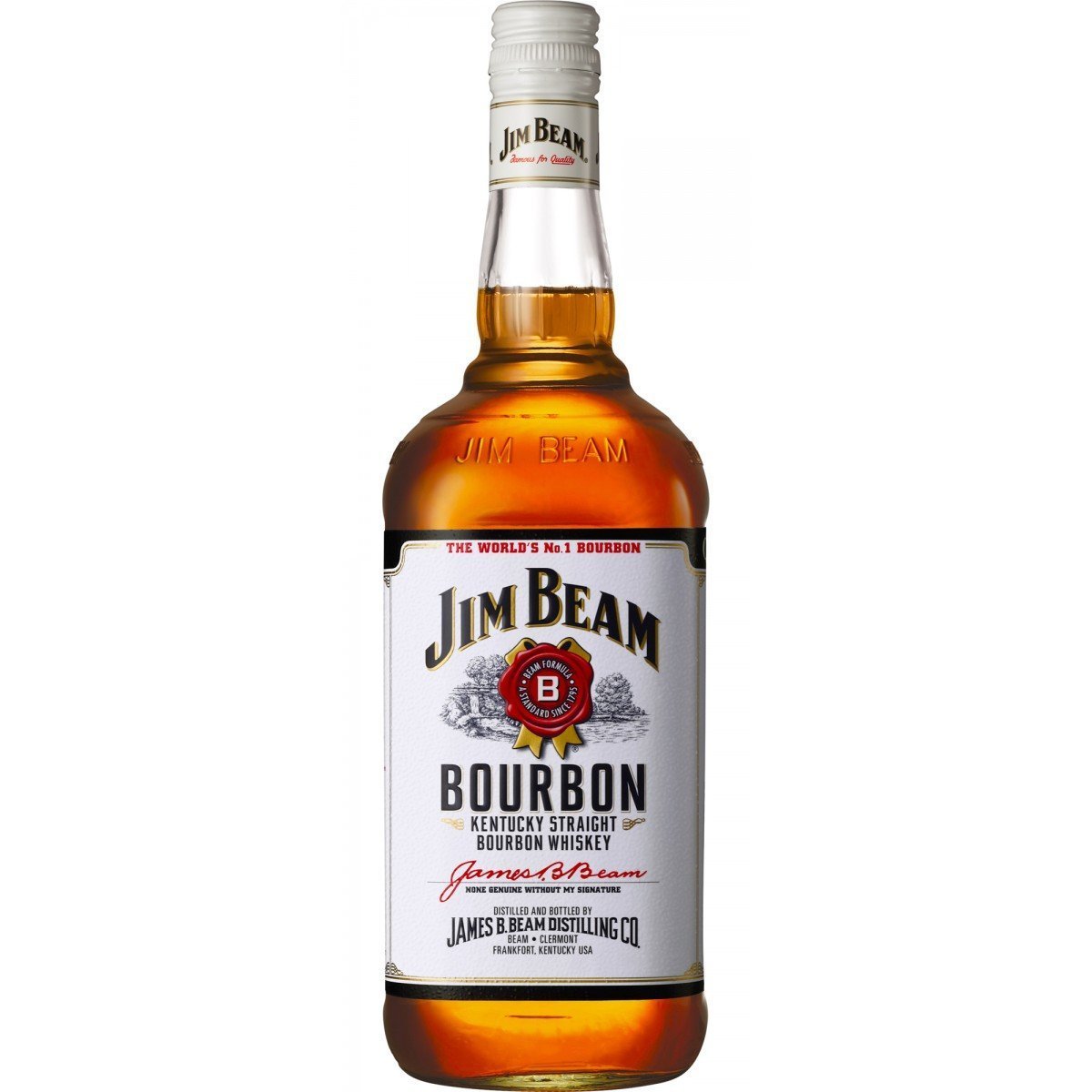 6 x Jim Beam Bourbon White Label 700Ml
