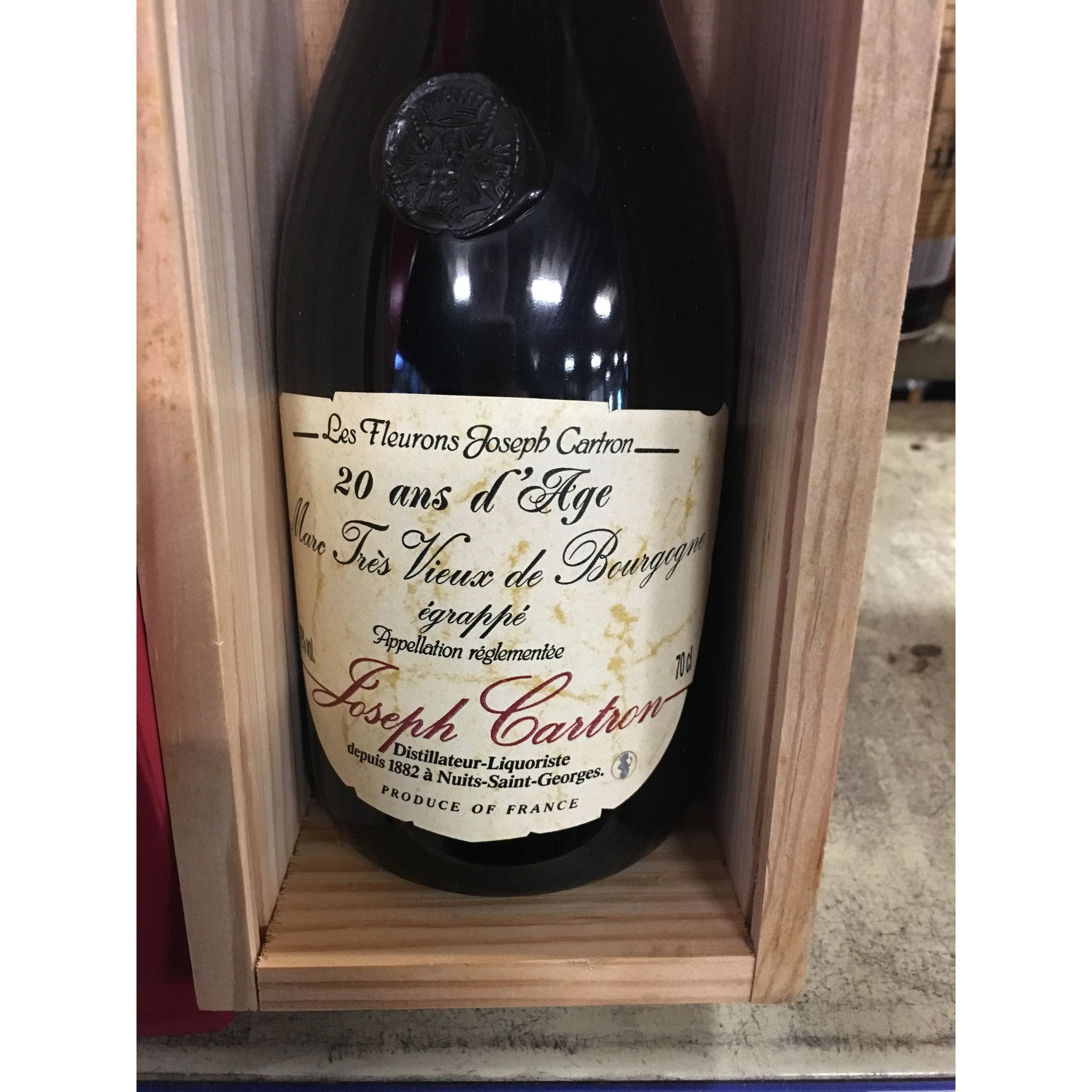 6 x Joseph Cartron Grappa Marc 20 Yo 700Ml