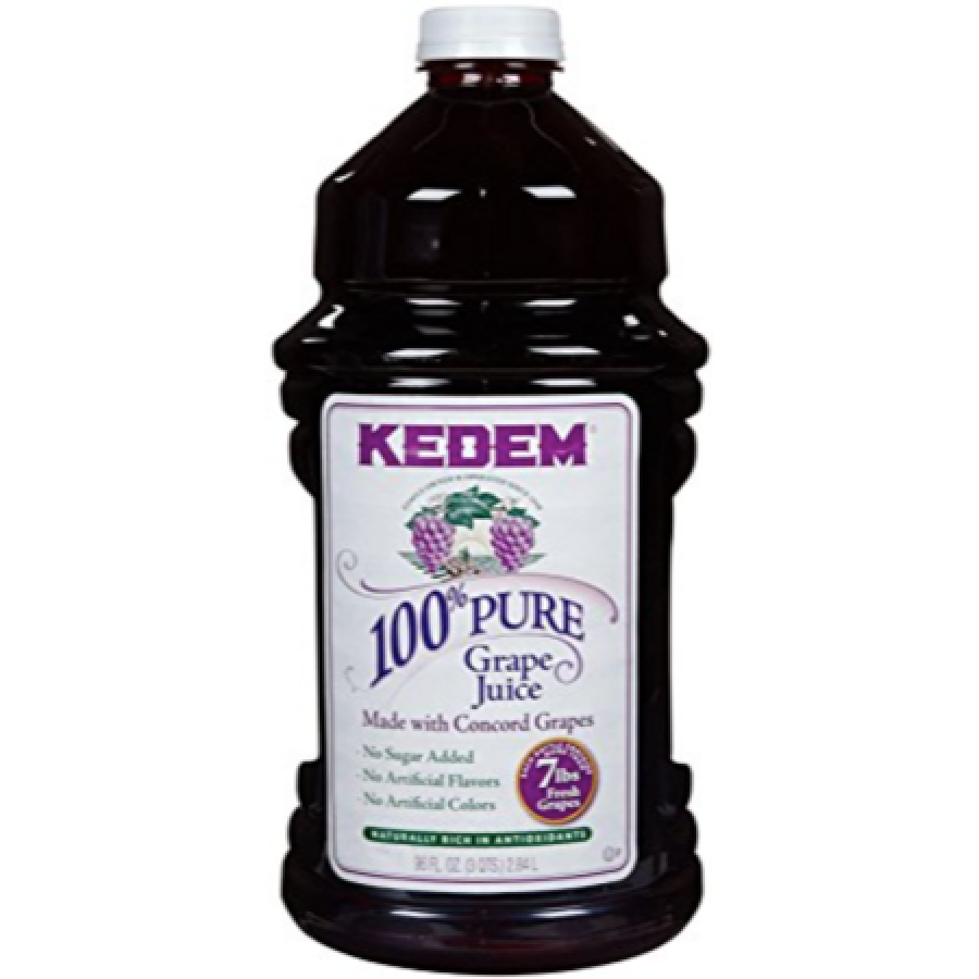 12 x Kedem Concord Grape Juice  2.84L