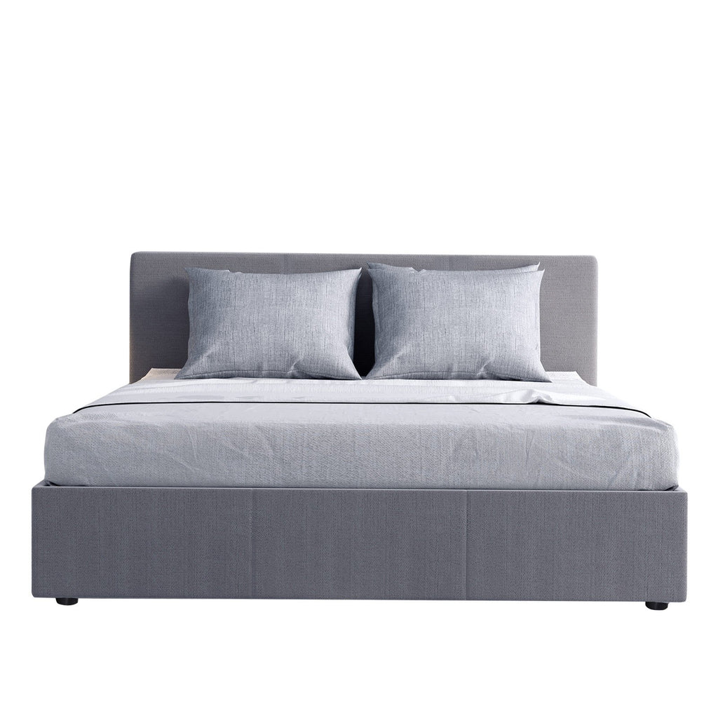 Milano Luxury Gas Lift Bed With Headboard