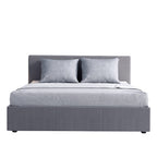 Milano Luxury Gas Lift Bed With Headboard