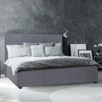 Milano Luxury Gas Lift Bed With Headboard