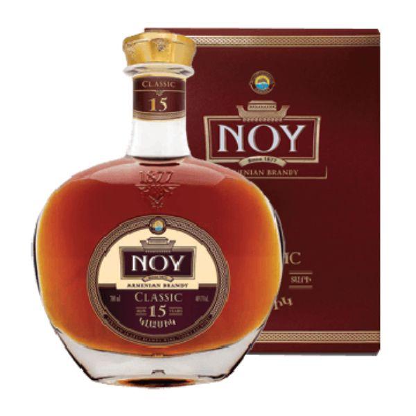 12 x Noy Classic 15 Yo 700Ml 40% Armenian Brandy