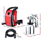 GIANTZ Electric Paint Sprayer Gun 600W HVLP DIY Spray Station Portable Strainer