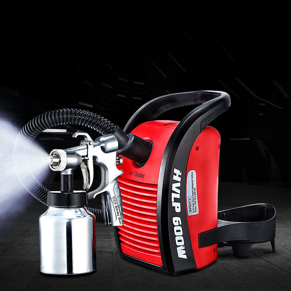 GIANTZ Electric Paint Sprayer Gun 600W HVLP DIY Spray Station Portable Strainer