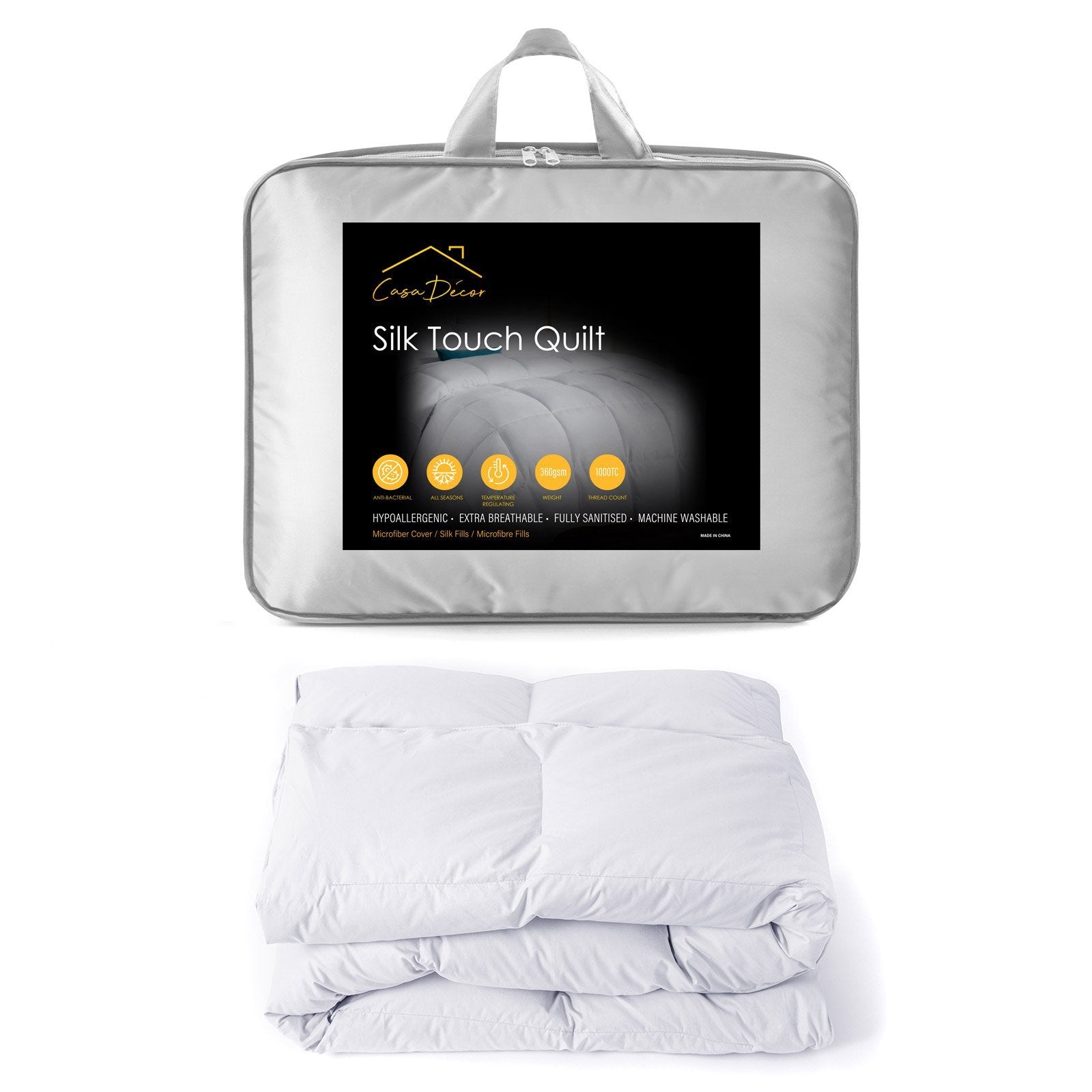 Casa Decor 360Gsm Silk Touch Quilt