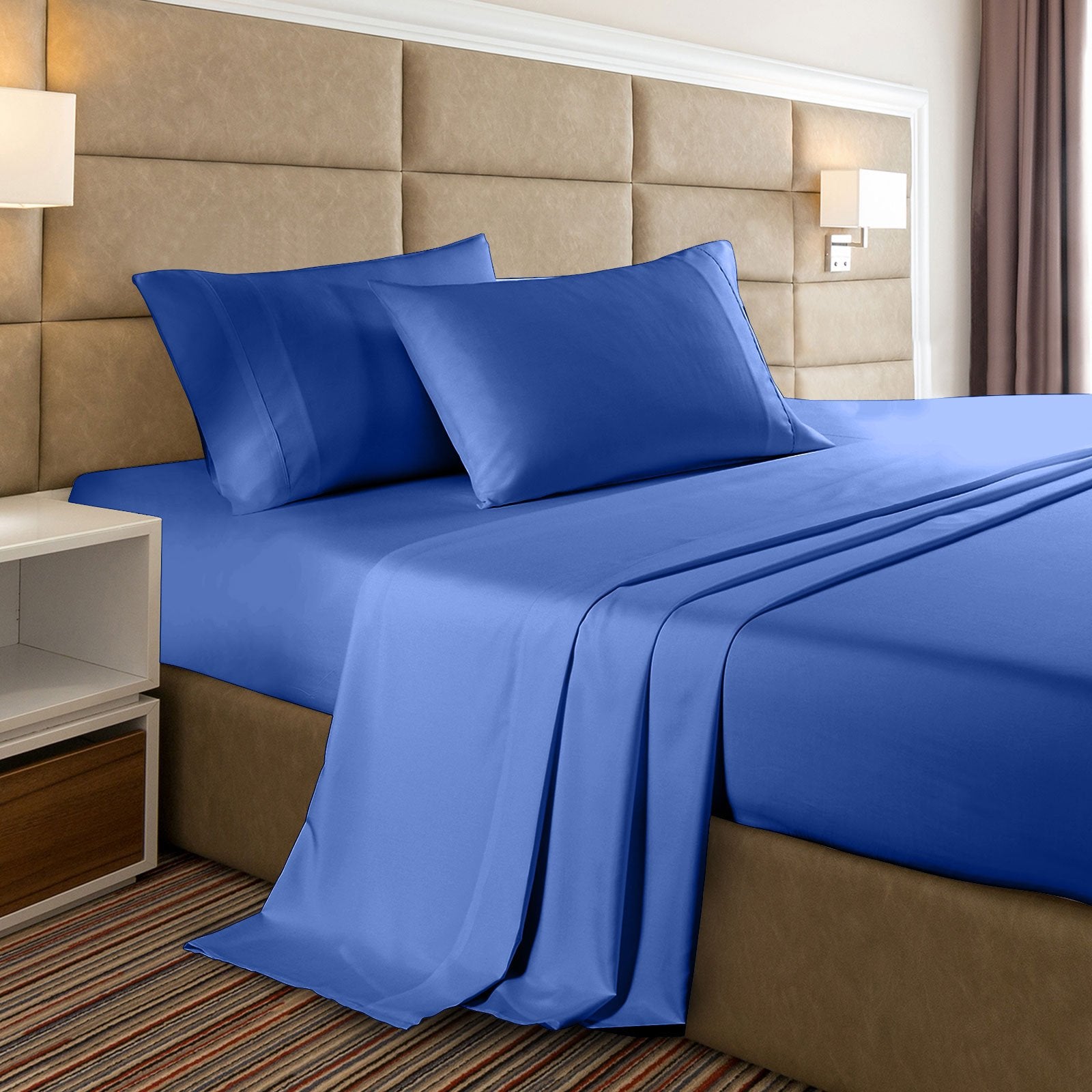 Casa Decor Bamboo Cooling  2000Tc Sheet Set - Double