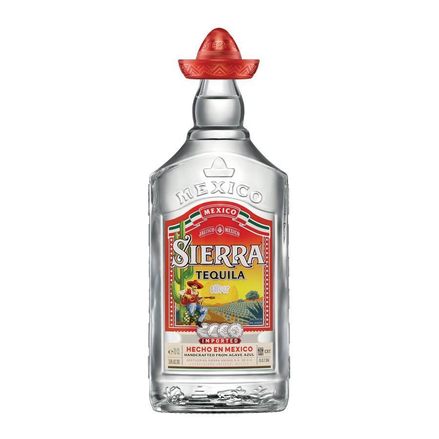 6 x Sierra Silver Tequila 700Ml