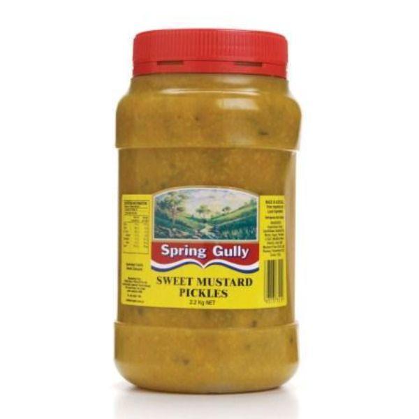 Spring Gully Mustard Pickles Sweet 2.2Kg