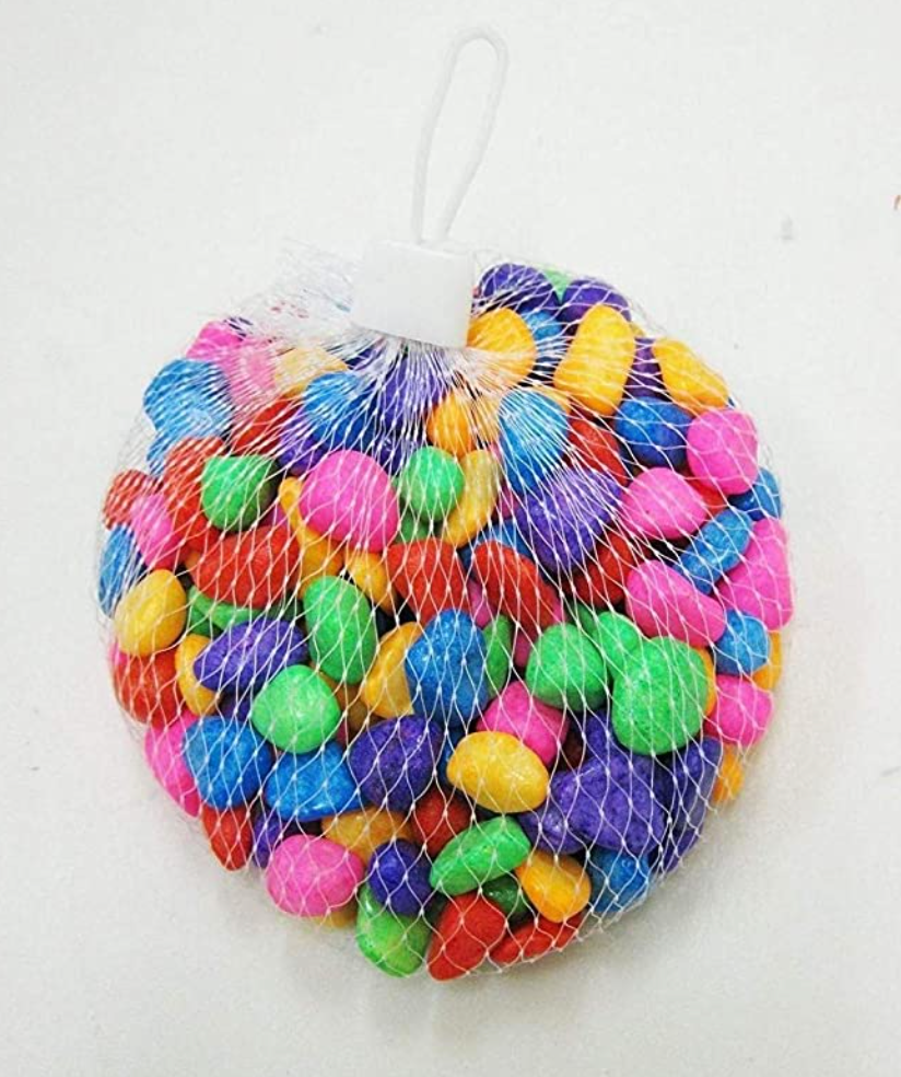 5 x Fish tank & aquarium decoration pebbles 500g
