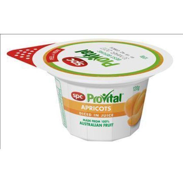 Snack Pack Apricot Diced In Natural Juice 24 X 120G