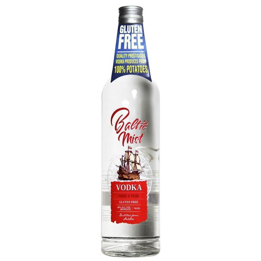 12 x Baltic Mist Vodka Gluten Free 750Ml