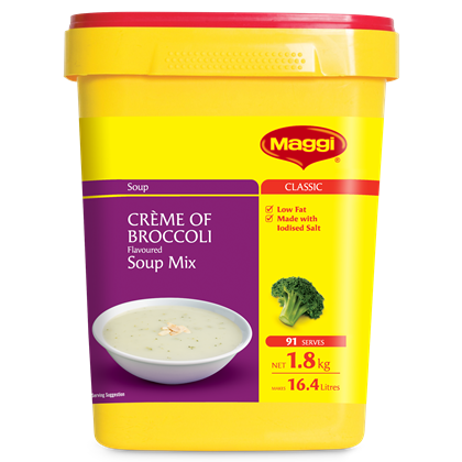 Soup Creme Of Broccoli 1.8Kg
