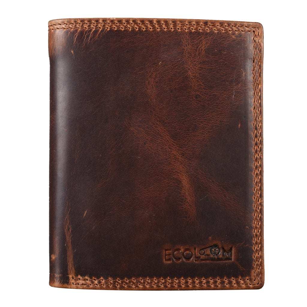Tan Pull Up Wallet