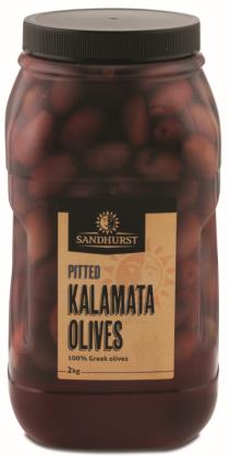 Olives Kalamata Pitted  2Kg sandhurst