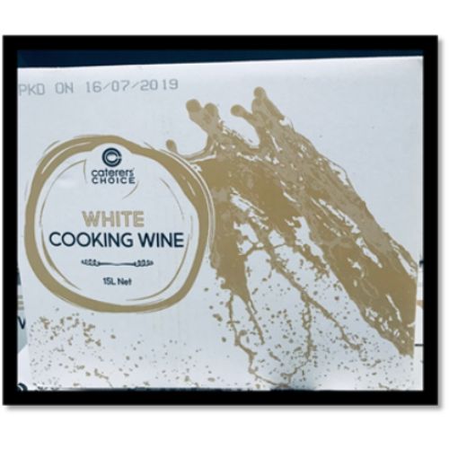 Cooking Wine White 10% Alcohol  15 Ltelegre
