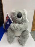 Koala Stuffed With Flag - Kids Australia Themed 25 Cm Height
