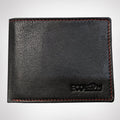 Black and Cherry Trifold Wallet