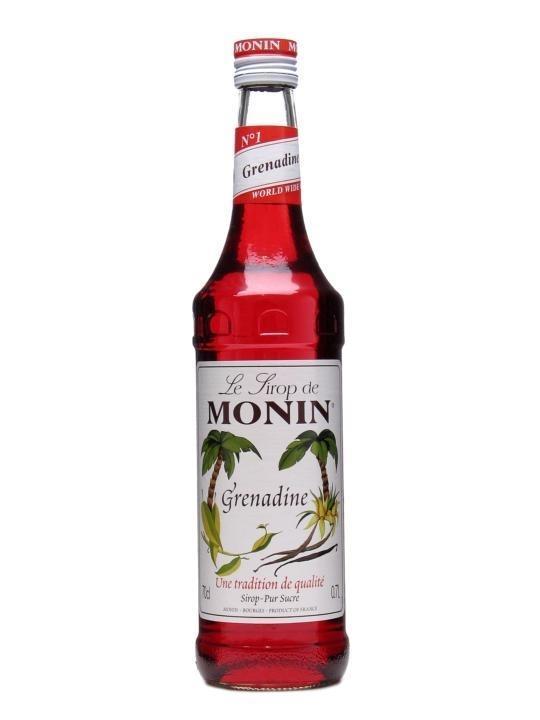 6 x Monin Syrup Grenadine 700Ml X 6 Bottles