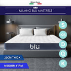 Milano Blã¼ Mattress - Various Sizes