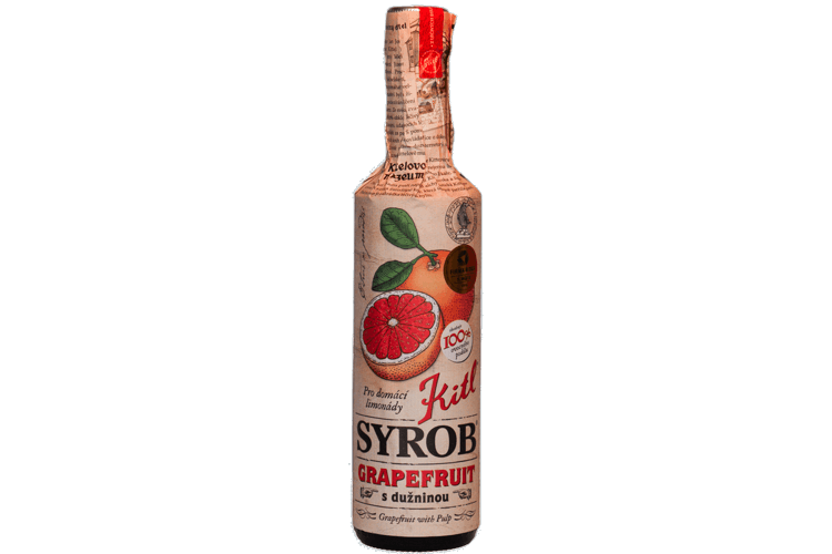 12 x Kitl Grapefruit Syrup 500Ml
