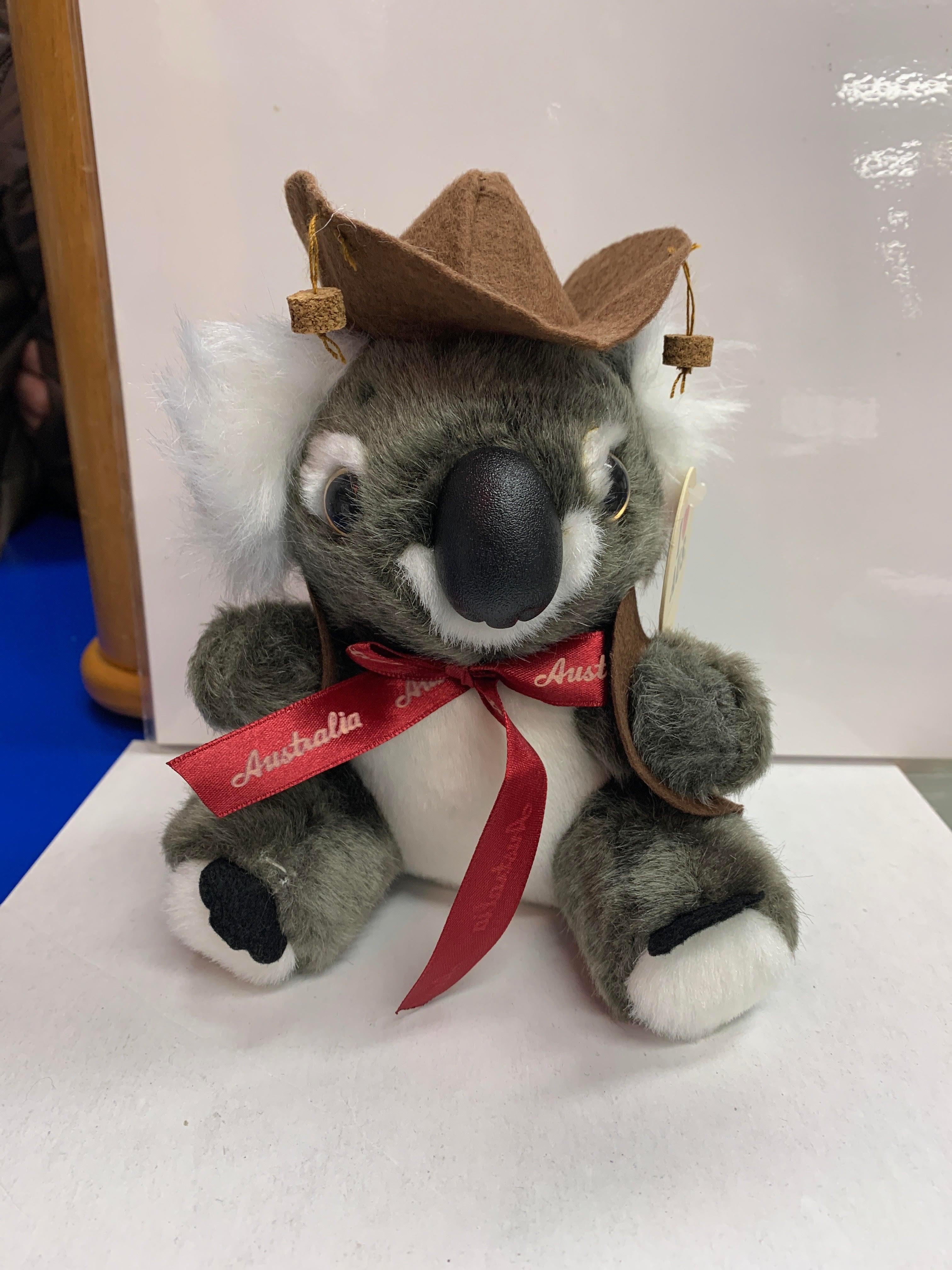 Koala Stuffed With Hat - Kids Australia Themed 15 Cm Height