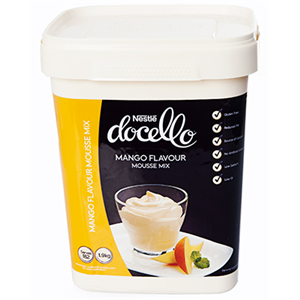 6 X Docello Mousse Mix Mango 1.9Kg