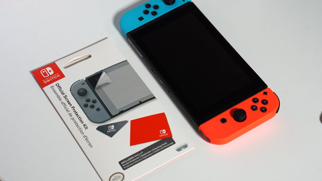 Pro Nintendo Switch OLED Screen Protecter - Anti Shatter - Anti Fingerprint  - Anti Glare