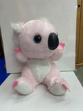 Girls Australian Toy - Pink And Big Eyes Koala 20 Cm Height