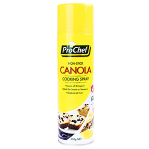 Pro Chef Oil Canola Non Stick Cooking Spray 400G