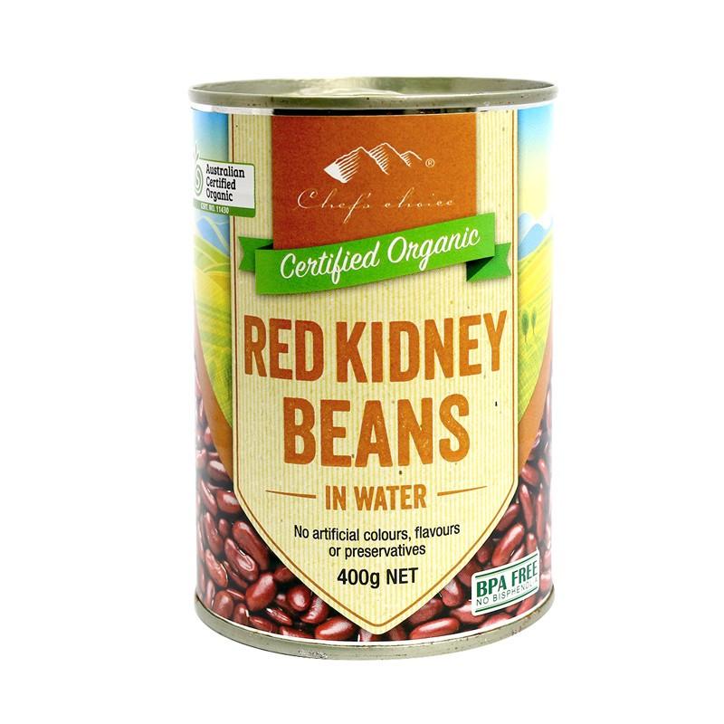 12 X Chef'S Choice Organic Red Kidney Beans 400G